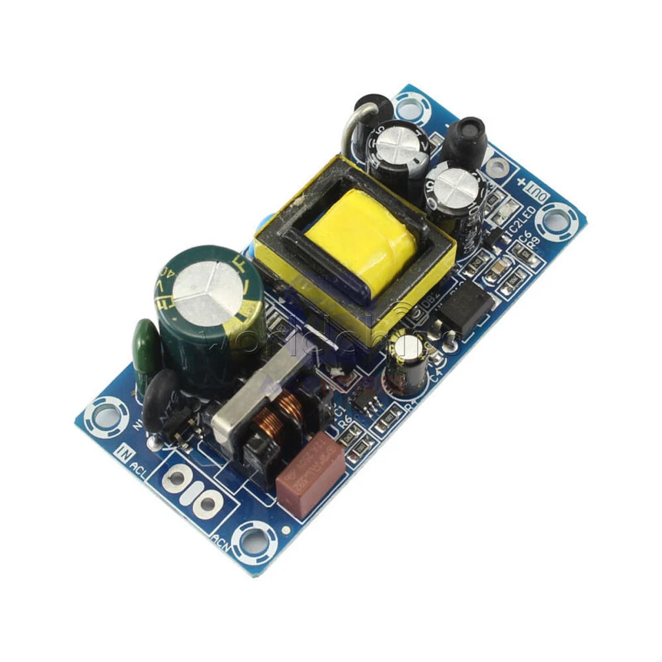 AC-DC Transformer Power Supply Module AC 110V / 220V to DC 12V 1A Low Wave Board - Image 2 of 4