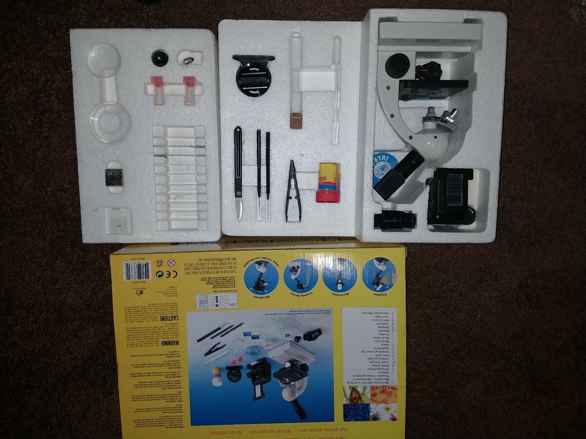 ★MUUT★ mslab 09 Science Tech Microscope Lab Max 100x-900x Zoom Age 10 and up