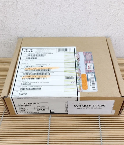 Neu Cisco CVR-QSFP-SFP10G QSFP SFP SFP+ Adapter QSA Module Version 1 New Sealed