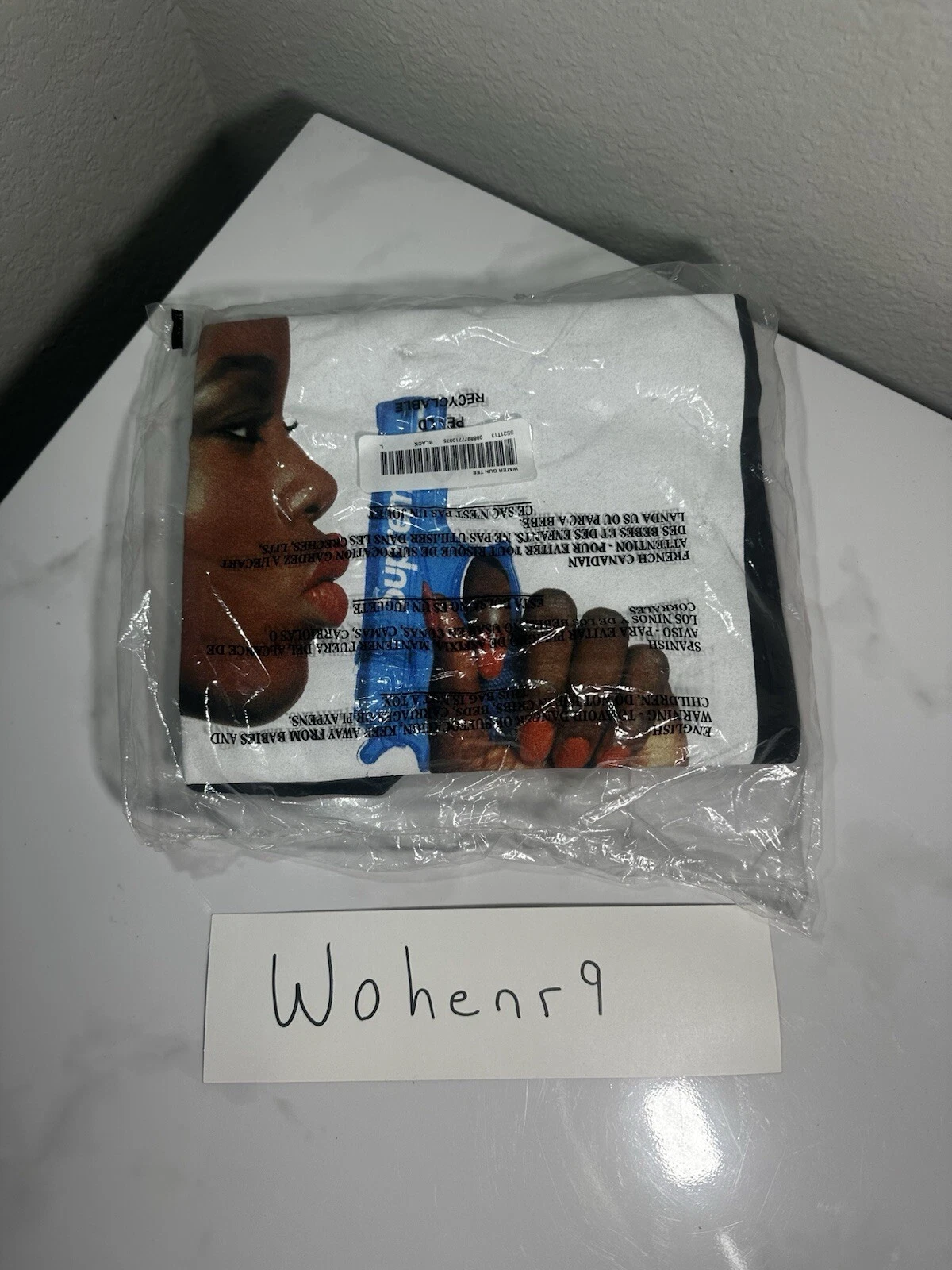 Tee shirt Supreme S/S 2021 pistolet à eau   Neuf   Taille L