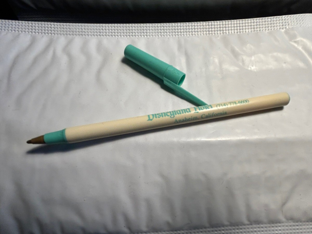 Disneyland Hotel - CA Guest Pen - Vintage Disney - Black Ink
