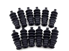 12PCS Waterproof Push Rod Rubber Bellow Seal Length 37mm for RC Model Boat
