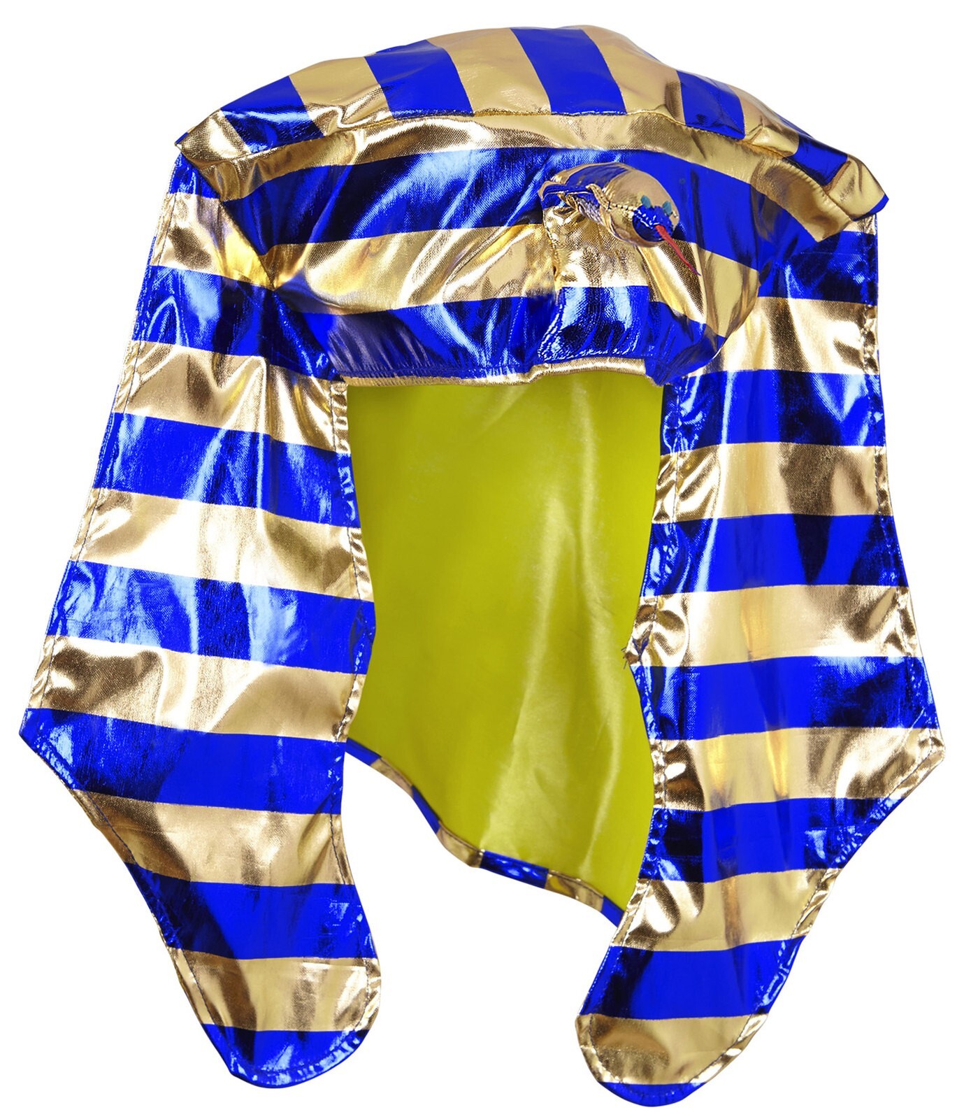 Boys Girls Adult Egyptian Egypt Pharaoh Cleopatra Headpiece Hat Fancy Dress