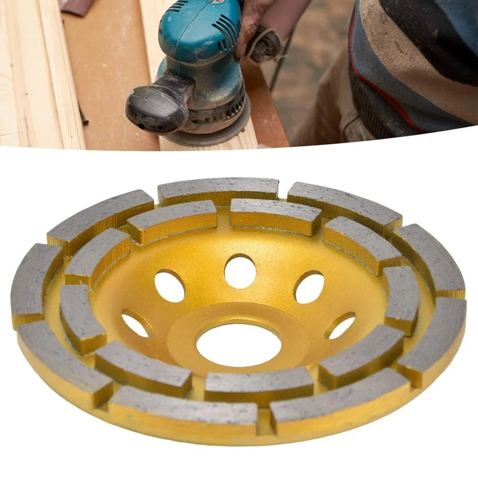 115mm Diamond Segment Grinding Wheel Disc Cup Marble Concrete Granite Stone UK - Image 2 of 4