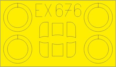 Eduard EX676 1:48 Arado Ar-68E