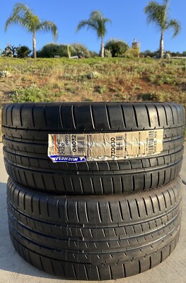 TWO BRAND NEW 245/40ZR20 (99Y) Michelin Pilot Super Sport   BMW Tires 2454020