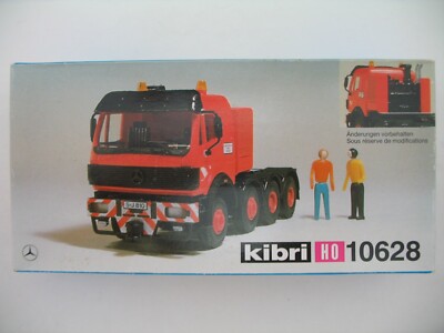 Kibri HO Model Kit 10628: Mercedes Benz 4 Axle Tractor Truck w/ Generator