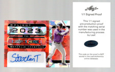 STERLIN THOMPSON RC 2022 LEAF METAL MOJO FLIGHT TO 2023 pre production proof 1/1