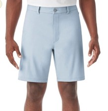 Member's Mark Men's Benton UPF 30 Performance Short Bashful Blue Size 34 NEW