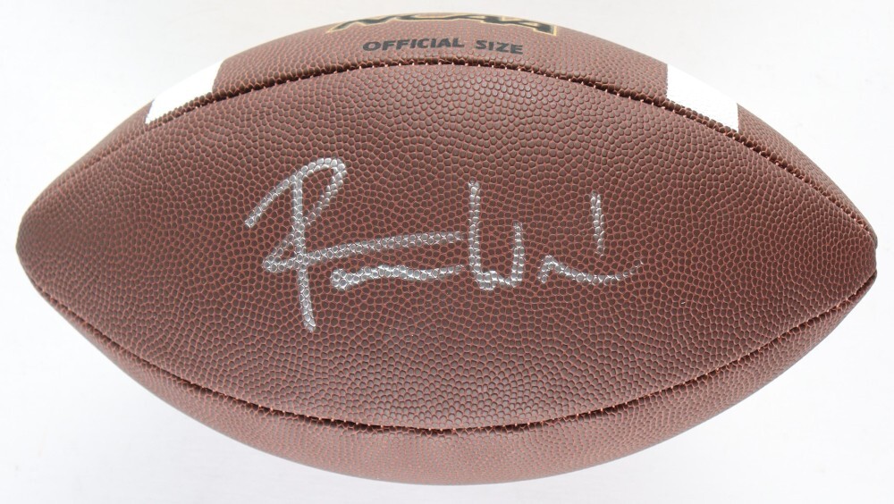 Roman Wilson Autographed Signed Michigan Wolverines Wilson NCAA Football (Beckett) W.R. 