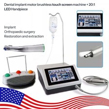 Dental Implant Motor System Surgical Brushless Motor 20:1 Contra Angle de
