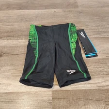 SPEEDO Flash Line Jammer 8051446 Kelly Green 003 Boy’s Size 22