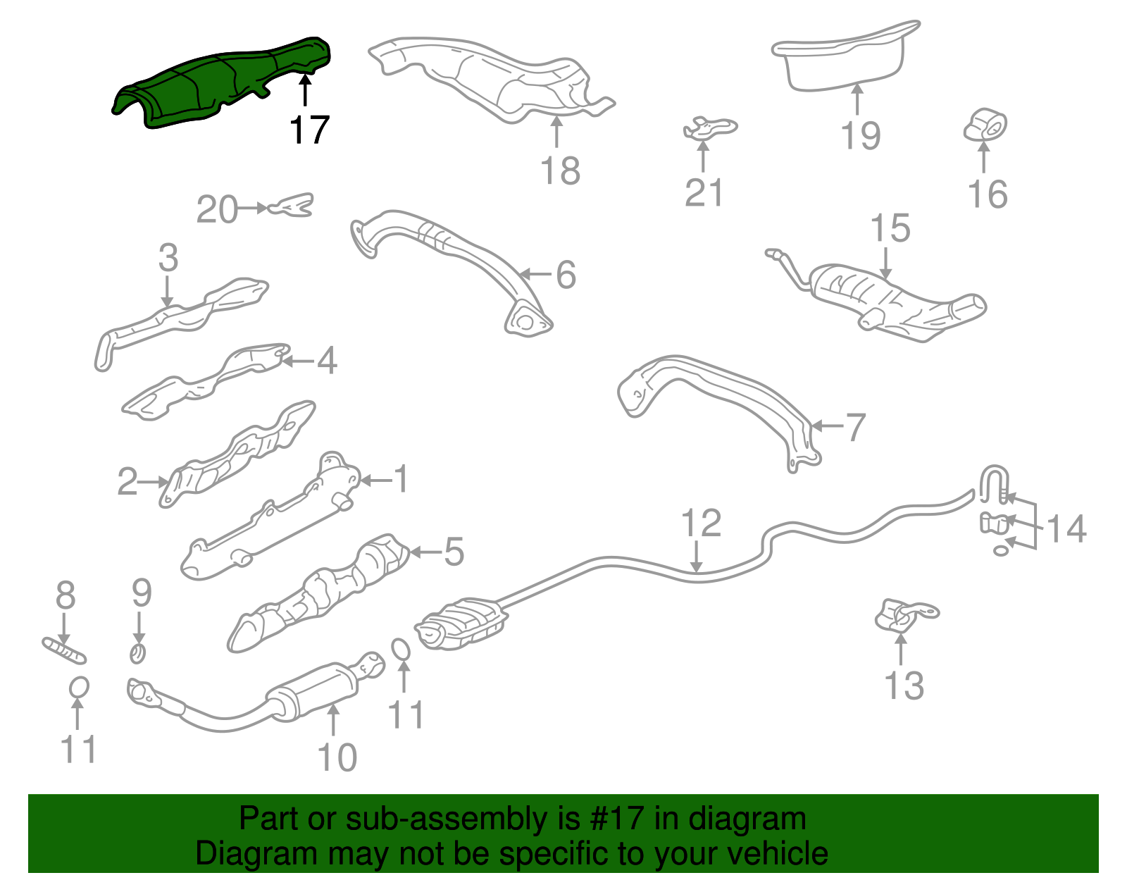 Genuine GM Heat Shield 22618965 eBay