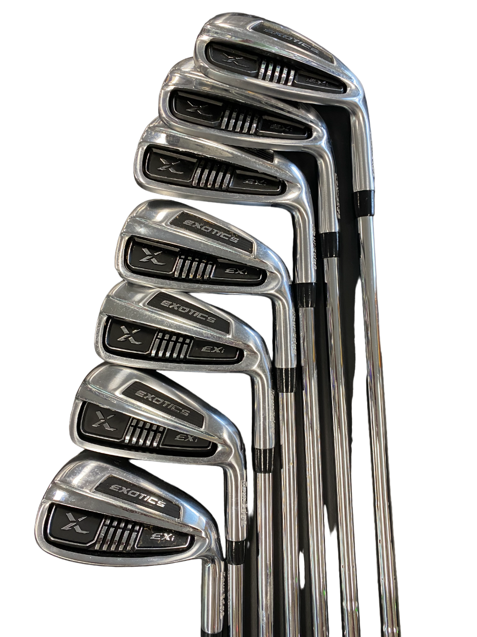 TOUR EDGE EXOTICS EXI GOLF CLUB SET INCLUDES 4, 5, 6, 7, 8, 9, P