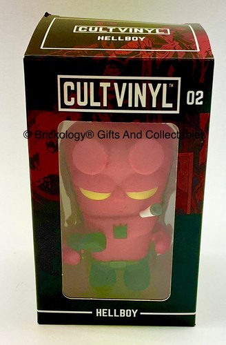 Hellboy Vinyl Action Figure With Accessory 3 Inch By Plant Replicas 2016 Boxed - Picture 5 of 6