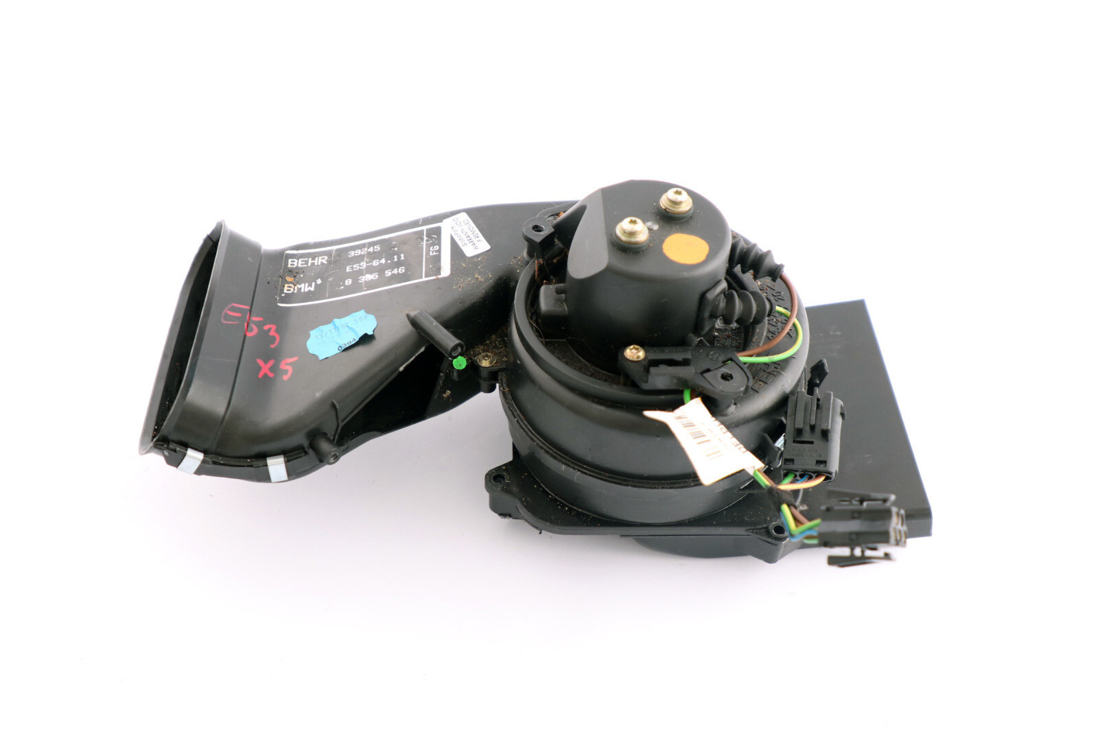 BMW X5 Series E53 Rear Heater Blower Fan Motor 8385546 for sale 