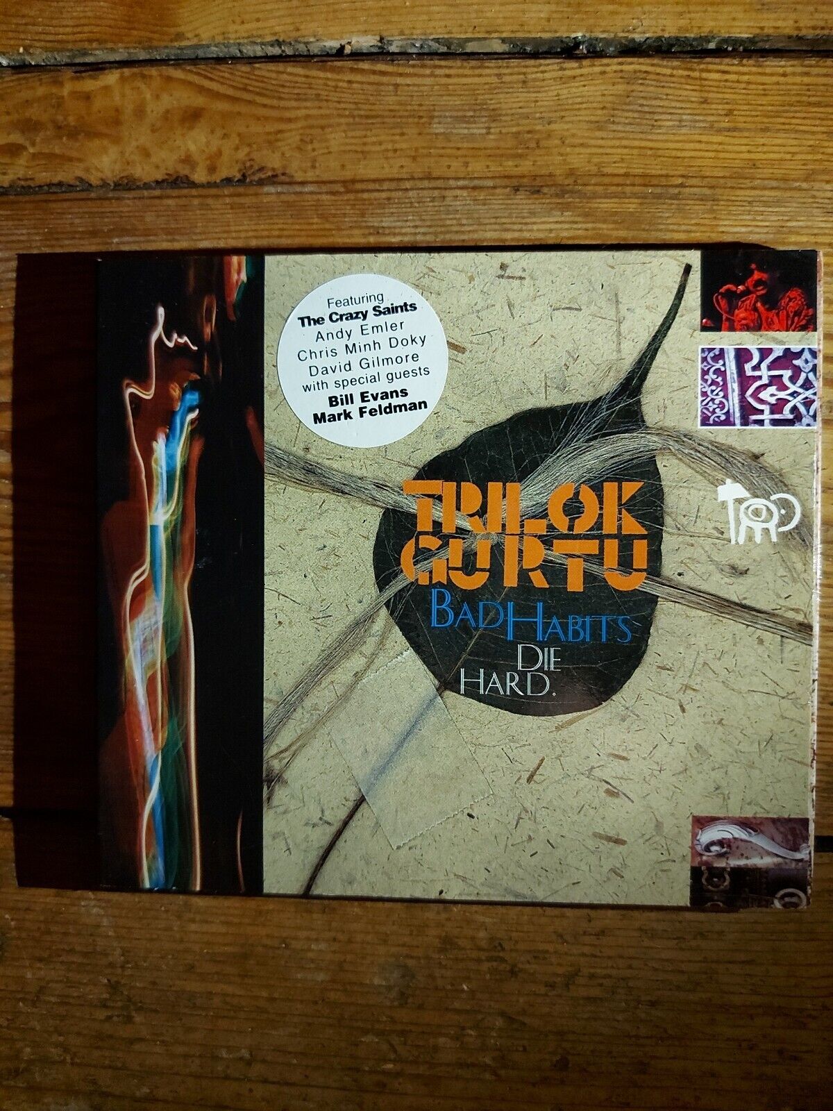 Trilok Gurtu : Bad Habits Die Hard ( 1996 CD ) Jazz