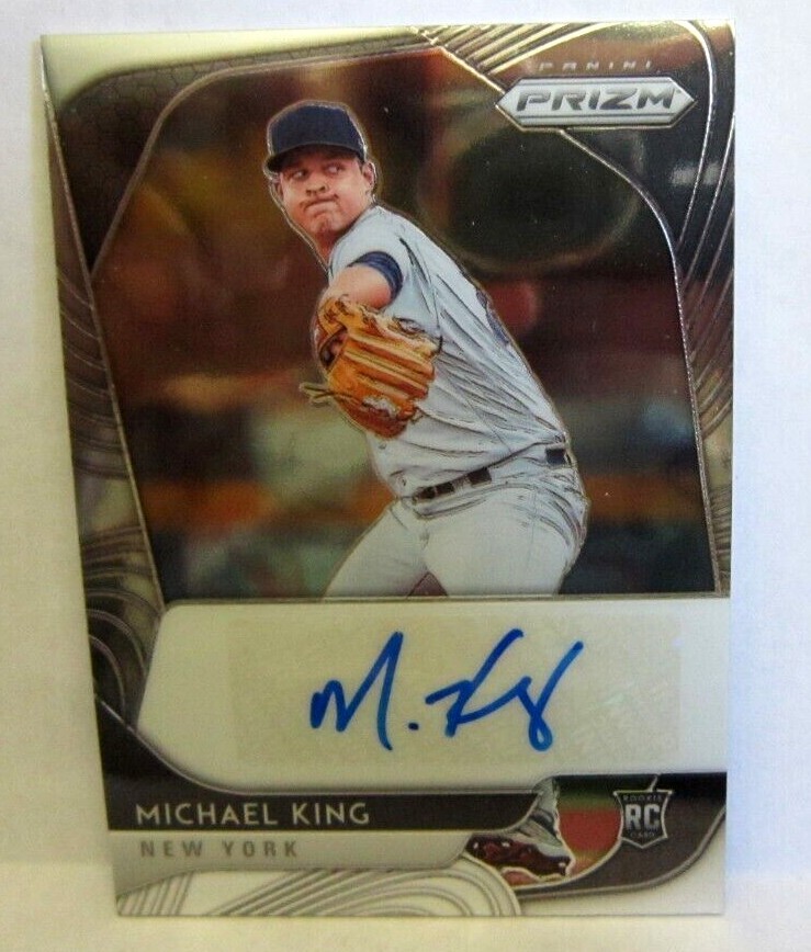 Michael King 2020 Panini Prizm ROOKIE autograph#RA-MK!Yankees