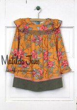 Matilda Jane Secret Fields Cascading Roses Peasant Dress Size 8