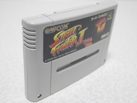 Nintendo Capcom Street Fighter Ⅱ Super Famicom SFC SNEC Tested from Japan
