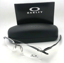 OAKLEY Titanium Eyeglasses WINGFOLD EVR OX5118-0353 Rimless Polishd Cement Frame