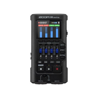 ZOOM R4 4-track portable multi-track recorder compatible with 32-bit float audio