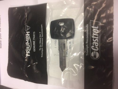 Triumph Legend TT Ignition Key Blank Uncut 885 900 READ DESCRIPTION