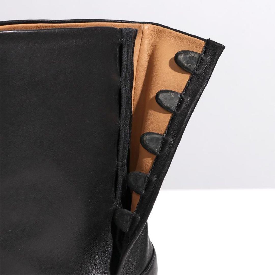 Maison Margiela Women 4-Stitch Pointed Toe Leather Kiki