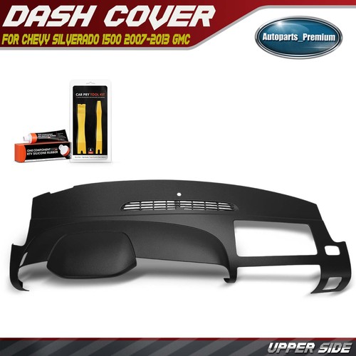 Upper Cashmere Dash Cover for Chevy Silverado 1500 2500 HD 07-13 GMC Sierra 1500