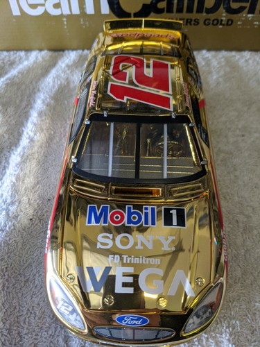 2001 JEREMY MAYFIELD #12 SONY WEGA 1/24 OWNERS GOLD TEAM CALIBER CAR 169 of 258 - Picture 11 of 12