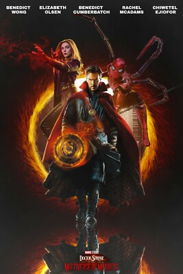 2022 Marvel Dr. Strange Multiverse Of Madness Poster Print