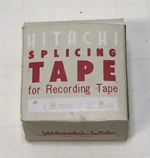 Vintage Hitachi Film Splicing Tape 18mm x 2.3m Editing Accessories New in Box