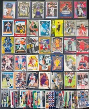 HUGE Sports CARD LOT! Jersey AUTO RC SP PRIZM Caleb Williams, SGA, Josh Allen!