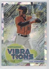 2022 Bowman Virtuosic Vibrations Atomic Refractor /150 Jairo Pomares #VV-18 0l0m