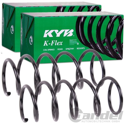 2X KYB K-FLEX FAHRWERKSFEDERN HINTEN PASSEND FÜR LEXUS LS LINKS+RECHTS