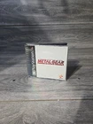 Metal Gear Solid (Playstation One PS1 1998) CIB Complete Black Label- Tested