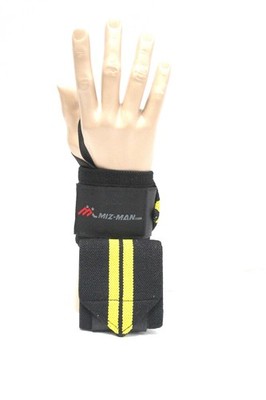 MIZ-MAN Handgelenkstütze Bandagen - elastische Bandage für Gewichtheben & Fitnessstudio Sicherheit
