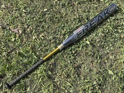 Batte De Softball Miken Super Freak Maxload 34" 28 Oz - Composite, Occasion Bon état