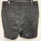 Unisex Leather Shorts Black Casual 2XL Zipper Fly ~EUC~ — photo 4