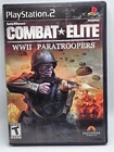 Combat Elite: WWII Paratroopers (Sony PlayStation 2, 2005) Complete CIB