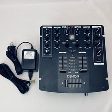 DENON DN-X120 DJ Mixer with Power Adapter Compact High Quality Sound