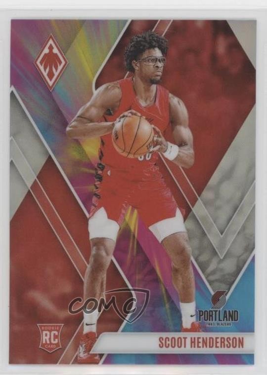 2023-24 Panini Phoenix Rookies Color Burst Scoot Henderson #298 z6j