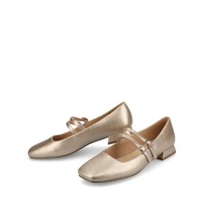 Journee Collection Gredah Champagne Flats Women Size 9.5M New
