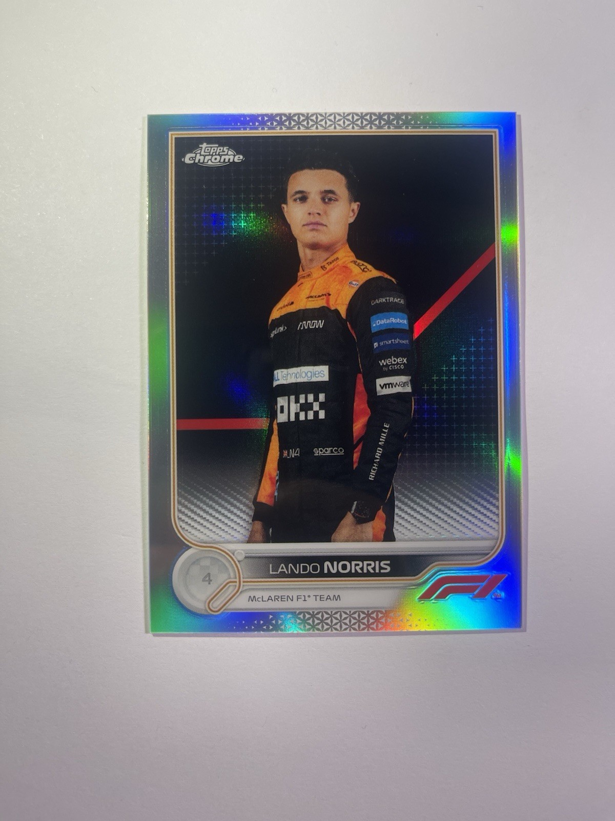 2022 Topps Chrome Formula 1 - F1 Racers Lando Norris #33 Refractor