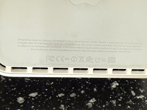 Apple Mac mini A1283 Intel Core 2 Duo Early 2009 Mini-PC Retro Vintage Computer - Bild 5 von 8