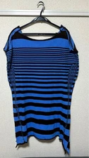 ISSEY MIYAKE APOC Striped Knit Sleeveless Top Used