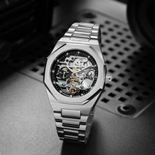 Mechanical Tourbillon Men's Automatic Skeleton Watch
