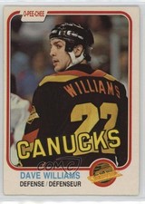 1981-82 O-Pee-Chee Tiger Williams #345 1i61