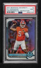 2021-22 Bowman U Chrome Prospects DJ Uiagalelei #2 PSA 9 MINT 2l4