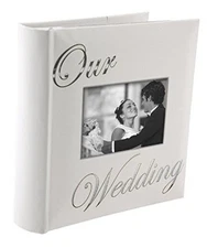 OUR WEDDING album by  holds 160 photos - 4x6 
